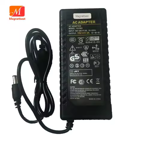 15V3A AC DC Adapter Charger For Rod Audio Switch Power Supply Charger CCTV Monitor Dance Mobile Spea