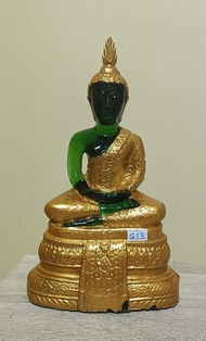 No. G/13 พระบูชา พระแก้วมรกต 25 พุทธศตวรรษ ปี พ.ศ.2500 (บล็อกหน้าใหญ่หน้าอินเดีย) สำนักพระแก้วมรกต พ