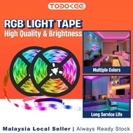 1M-10M RGB Light Strip LED Lamp USB Bluetooth Infrared Control Flexible Lamp Tape Background Lightin