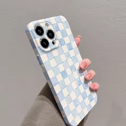 Grid Pattern Case For Oppo Find X9 X8 X7 X6 X5 X3 Pro Ultra Lite Hard Plastic Shockproof Phone Cover