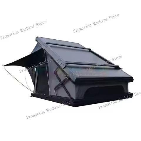 Rooftop Tent Outdoor 1-3Person Aluminum Hard Shell Roof Tent Custom Camping 4x4 Off-road Vehicle Car