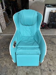 香榭二手家具*喬山JOHNSON 小漾按摩沙發椅-型號:A283(湖水藍)-中古按摩椅-電動按摩椅-全身按摩椅-電動沙發