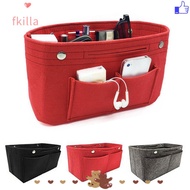 FKILLA Felt Insert Bag Portable Travel Bag Insert Organizer Inner Bag