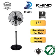 Khind 18 Inch Industrial Stand Fan Kipas Angin Berdiri Murah Berkualiti 18" 工业 电风扇 SF1805