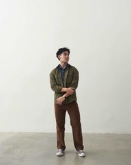 Slowshift – Field Jacket แจ็คเก็ตผ้าคอตตอน คอปกลูกฝูก Corduroy สไตล์ Workwear พร้อมกระเป๋าอกคู่