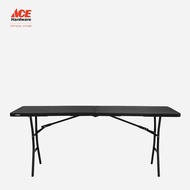 ♞Lifetime 6ft. Rectangular Folding Table - Black