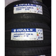 [ONLY PICK UP/WALK IN] 205/50R17 205 50 17 OPALS [YEAR 2024] Car Tire Kereta Tayar Wheel Rim 17 inch
