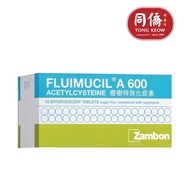 Zambon Fluimucil Effervescent Tablets 600mg 10pcs