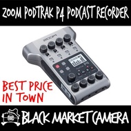 [BMC] Zoom PodTrak P4 Portable Multitrack Podcast Recorder *Local Warranty