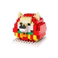 Archbrick 日本柴犬達摩 Pixel 積木 Nanoblock