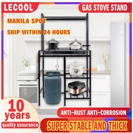 Gas Stove Stand Kitchen Heavy Duty Kitchen Organizer Stove Stand Gas Rack  for Double Burner