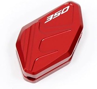 W For FORZA350 FORZA300 FORZA125 NSS350 For FORZA 350 300 125 NSS Accessories Side Stand Enlarge Plate Kickstand Extension Y(Color:Red 350 logo-02)