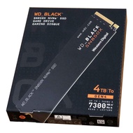 Western Digital 4TB WD_BLACK SN850X PCIe Gen4 NVMe M.2 2280 SSD, WDS400T2X0E