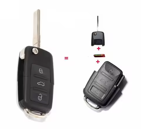 Car Remote Key 434MHz ID48 Chip 1K0959753G 1K0959753N 1J0 959 753DA 753AH For VW Caddy Passat Golf J