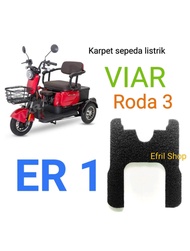 Karpet Sepeda Motor Listrik Roda Tiga Viar ER1 Roda 3 Viar ER 1