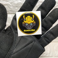 Bumblebee embossed stickers 3d sticker