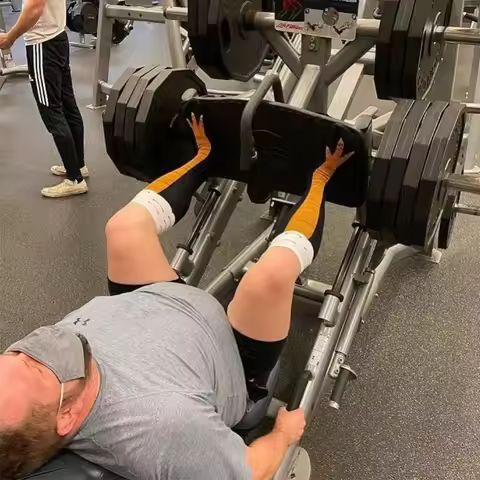 Chicken Legs Knee High Socks Gifts For Boyfriend Husband Dad Deadlift Gym Weightlift Funny Cute Feet