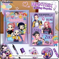 MUNDAN Stationery Blind Bag, Cartoon Funny Notebook Stationery Set,  KPop Demon Hunters Stationery L