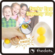 THEDOTS Funky Egg Splat Ball Squishy Toy Stress Relief Eggs Water Balls Kids Toys