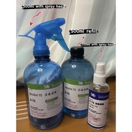 ‼️lowest price in town‼️ Medical/ Household/ Industrial Use 75% Alcohol Spray Ethanol 100ml-500ml [MegaBeta Solution]