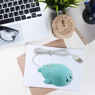 [elecworld] Mini Wired Mouse Cute Dolphin Design Ergonomic Mouse 1600DPI Optical USB Pink Creative Girl Gift Portable PC Notebook Mouse Compatible With Huawei Lenovo ASUS Apple