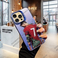 Football No. 7 iPhone17Pro Phone Case 16/15 Colorful Silver Case 14 Apple 12/11Max-S814P1