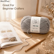 1Pc Durable Wool Yarn Knitting Yarn Ball Knitting Crochet Hook