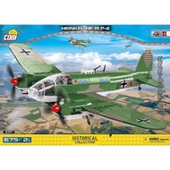 COBI WW2 GERMAN HEINKEL HE111 P2 BOMBER FIGHTER PLANE 5717 bricks (lego compatible)