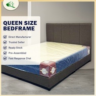 (Free Install) KT Furniture: Divan Queen Bed Frame 2288 Bed Base Katil Queen Bed Furniture Queen Bed