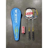 ALUMTEC 502/Or Racket Set 3Pcs Plastic S Free// B-216 Badminton Rackets With Free 3 Pcs Shuttle A61