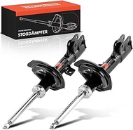 Frankberg 2 x Front Shock Absorbers Compatible with C4 Aircross SUV 1.6L-1.8L 2012-Today 4008 SUV 1.