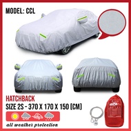 Car Cover Dust Protection For Perodua Myvi/ Axia Toyota Aygo (Size 2S) (CCL)