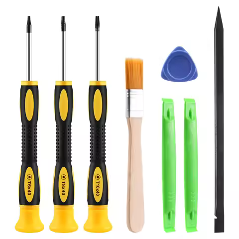 B02B-8Pcs/Set Torx T8 T6 T10 H35 Screwdriver Opening Tools Set Repair Tool Kit Screw Driver Pry for 