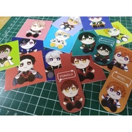 Obey me stickers glossy 5cm fanart merch (artworks by me) Read description first tq