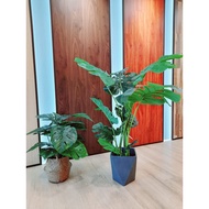 Pokok hiasan viral / pokok monstera tiruan / Artificial Monstera (ready stock)