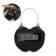 Smart Time Lock LCD Display Time Lock Multifunction Travel Electronic Timer, Waterproof USB Recharge