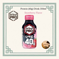 [DR.YOU] Pro Protein Drink 350ml Strawberry Flavor/Korea, Contains 40g of Protein Ready To Drink