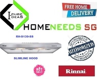Rinnai RH S139 SS Slimline Hood  Super Sleek Design  Free Delivery