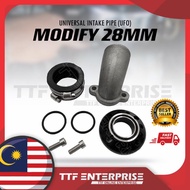 UNIVERSAL INTAKE PIPE - UFO (MODIFY 28MM) MOTORCYCLE MODIFIED