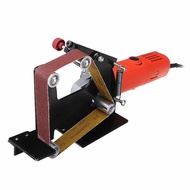 Belt Sander Attachment for 100 Angle Grinder, Metal Wood Sanding Polishing Belt Adapter Use 4" (100mm) Angle Grinder