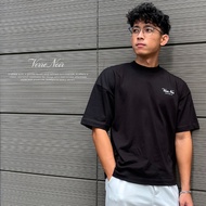 MENDIFF - Verre Noir "Elite Society" Boxy Fit Tshirt Black