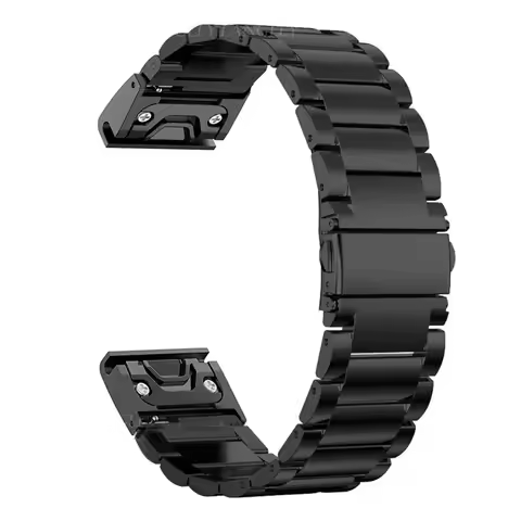 20 22 26mm Quick Release Solid Stainless Steel Watch Strap for Garmin Fenix 8X 7X 7 7S 6S 6X 6 Pro 5