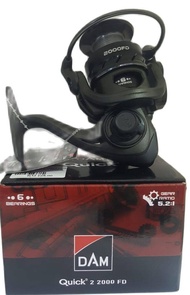 DAM QUICK 2 2000FD, 4000FD & 6000FD SPINNING FISHING REEL