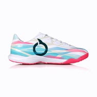Ortuseight Sepatu Futsal Catalyst Hyperion White Cyan Pink
