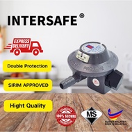 INTERSAFE AUTOMATIC REGULATOR LOW PRESSURE REGULATOR AGE LPG GAS TONG KEPALA GAS TONG RUMAH MASAK intersave gas kepala