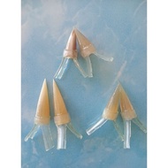 Jalu Sambung Ayam Jantan Aduan - JALU ASLI 2cm - TANDUK 4cm - TANDUK 3cm