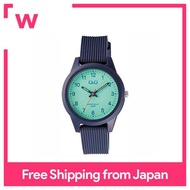 [Citizen Watch] นาฬิกา Citizen Q &amp; Q สีอะนาล็อกนาฬิกากันน้ำยูรีเทนเข็มขัด V01A-020VK สุภาพสตรีสีฟ้า