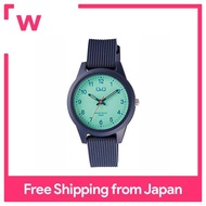 [Citizen Watch] Watch Citizen Q &amp; Q Analog Color Watch Waterproof Urethane Belt V01A-020VK Ladies Blue