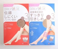 日本進口Fukuske滿足素肌&壓力12hPa裸感絲襪3雙裝（包平郵）