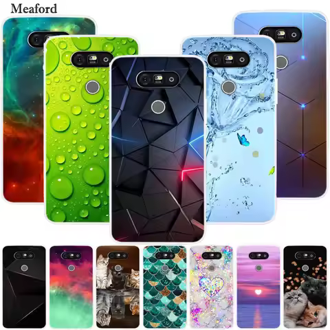 For LG G5 Case Luxury Soft Silicone Back Cover Phone Case For LG G5 H860 H850 F700L Coque TPU Cartoo